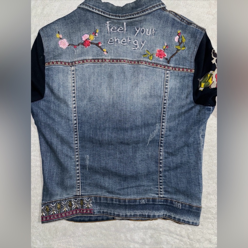 Desigual denim jacket-RARE FIND - Picture 4 of 8